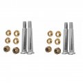 2pcs Door Hinge Pin Bushing Kit Front For Nissan Frontier 1998-2004 Np300 2009-2018 38476 