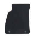 Velour Floor Mats For Buick Regal 2011 To 2017 Custom Fit Front And Rear Black Carpet Liners Anti Slip All Season Full Set 