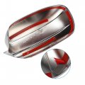 Uxcell 1 Pair Chrome Plated Full Mirrora Cover Cap For Chrysler 300 300c 2011-2022 Dodge Charger