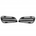 Fog Light Grille Cover Trim 1 Pair Left Right Black Front Bumper Lamp Replacement For Mercedesa Benz Ea Class W212 Amga Line