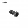 Uxcell M2 5x6mm Torx Screws With Wrench For Replaces Carbide Insert Cnc Lathe Tool 12 9 Grade Alloy Steel 20pcs