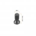 Uxcell M2 5x6mm Torx Screws With Wrench For Replaces Carbide Insert Cnc Lathe Tool 12 9 Grade Alloy Steel 20pcs