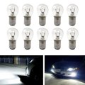 Xspeedonline 10pcs Incandescent 1157 Parking Lamp Turn Signal Bulbs Clear White 