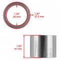 Caltric Muffler With Gasket Compatible Yamaha 2hr-14711-03-00 3yf-14714-00-00
