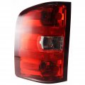 Tail Light Assembly Driver Left Side With Bulbs For 2012 2013 2014 Chevy Silverado 2500 Hd Replaces Gm2800207 
