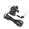 E Bike Voltage Display Black Plastic Thumb Throttle Lcd Digital Battery Power Switch With Keys Replacement For Electric Vehicle 