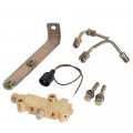 Pv2 172-1353 Disc-drum Brake Proportioning Valve 9 16 1 2 Lines Bracket Pv4 Combination Brass