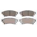 Front Disc Brake Pads For Lexus Is300 Rc300 2016 2017 2018 2019 2020 Ceramic Friction Material Mechanical Wear Sensor 1 83 In 