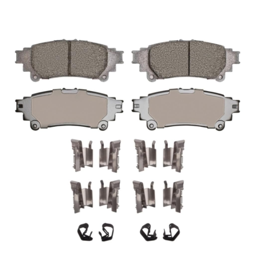 Front Disc Brake Pads For Lexus Is300 Rc300 2016 2017 2018 2019 2020 Ceramic Friction Material Mechanical Wear Sensor 1 83 In