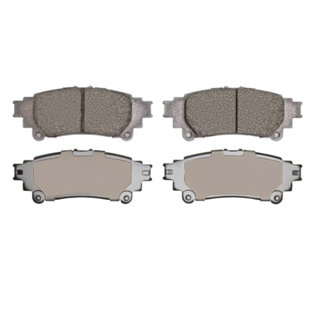 Front Disc Brake Pads For Lexus Is300 Rc300 2016 2017 2018 2019 2020 Ceramic Friction Material Mechanical Wear Sensor 1 83 In