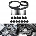 Front Fascia Bumper Hood Seal Rivets For 2008-2019 Dodge Challenger Repl 68051392ab 68051392aa