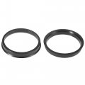 X Autohaux 4pcs Plastic 66 1mm To 74 Car Hub Centric Rings Wheel Bore Center Spacer