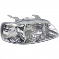 Pontiac Wave5 Headlight Assembly 2005 2006 2007 Passenger Side Lens And Housing Halogen Hatchback Sedan Gm2519154 96540254 