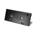 Front License Plate Bracket For Hyundai Sonata 2018 2019 Plastic Capa Certified Hy1068110 Black Standard Style 