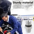 Universal Transmission Line Adapter Set 6an Male Flare To 1 4 In Npsm Aluminum For Gm Ford Chrysler Models 4l60e Aod 4r100