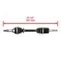 Caltric Front Left And Right Cv Joint Axle Compatible With Can-am Outlander 650 4x4 Xmr Efi 2013-2018