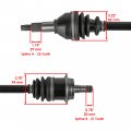 Caltric Front Left And Right Cv Joint Axle Compatible With Can-am Outlander 650 4x4 Xmr Efi 2013-2018