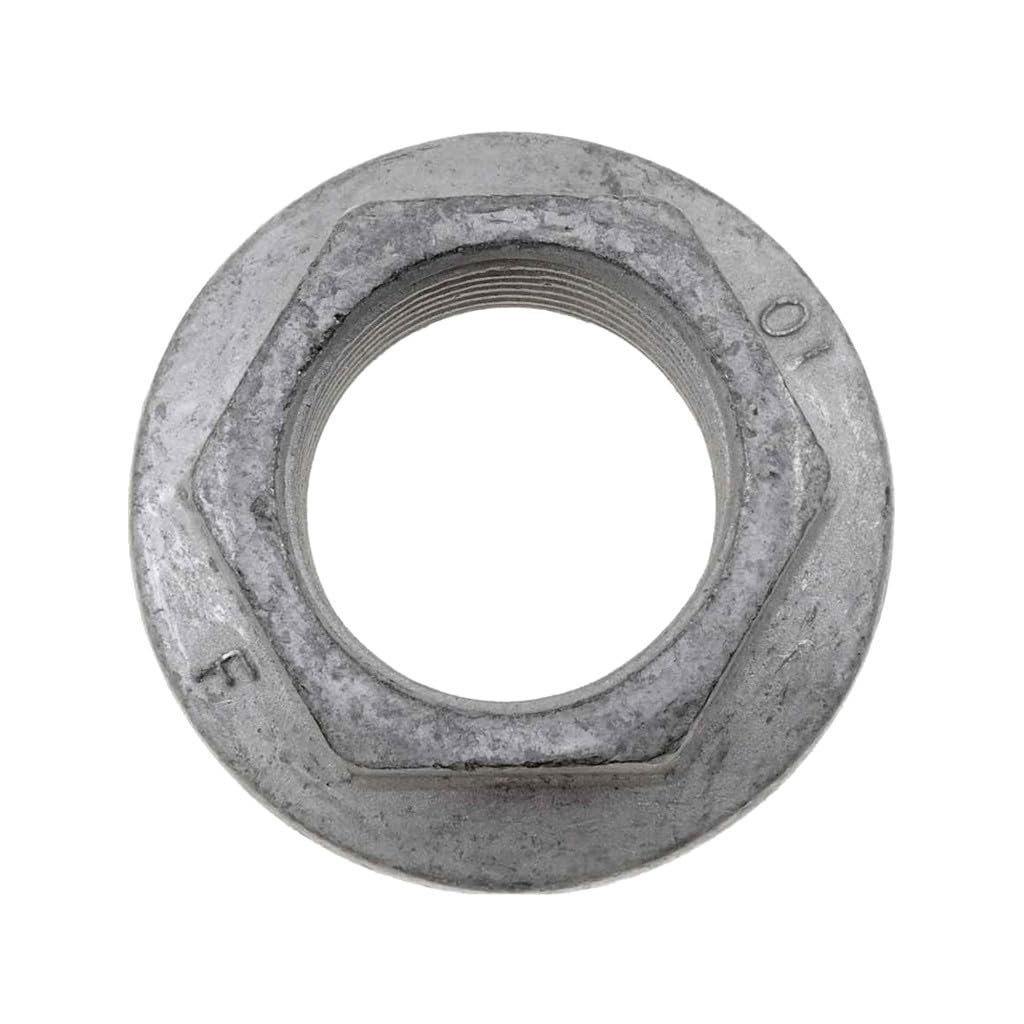 Spindle Nuts For Chevy Corvette Impala 2000 To011 M27 2 0 Fine Thread 6 Point Steel 2 Pieces Replacement 10257766 10277361