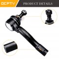 Ocpty New 2-piece Fit For 2003-2008 Mazda 6 All Models-2 Front Outer Tie Rod End Link Passenger Driver