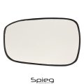 Spieg Driver Side Mirror Glass Replacement For Honda Accord 2003-2007 Heated W Backing Plate Lh