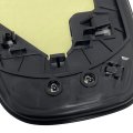 Spieg Driver Side Mirror Glass Replacement For Honda Accord 2003-2007 Heated W Backing Plate Lh