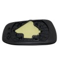 Spieg Driver Side Mirror Glass Replacement For Honda Accord 2003-2007 Heated W Backing Plate Lh
