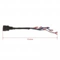 The Rop Shop 9-pin Male Terminal Plow Side Snowplow Harness Repair Kit For Western 49317