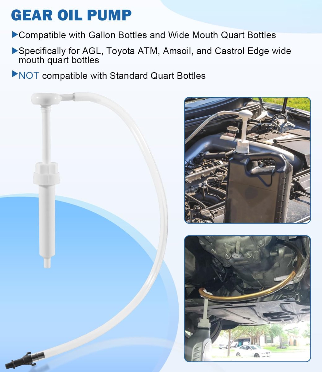 Bonbo Fluid Pump Include 4 Size Thread For Gallon Bottles And Wide Mouth Quart Not Standard 30cc 1 Full Ounce Per Stroke