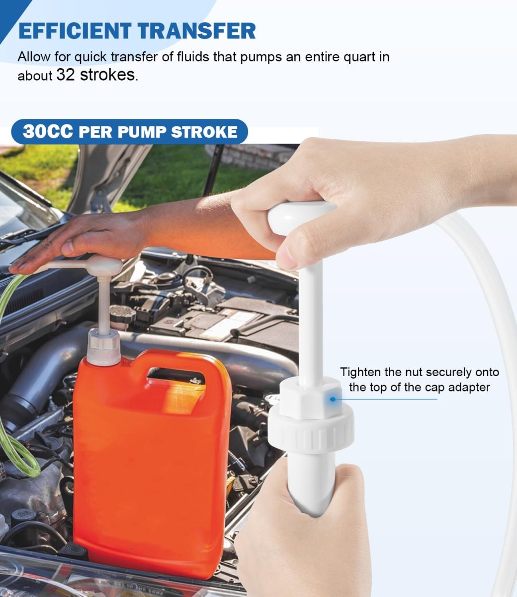 Bonbo Fluid Pump Include 4 Size Thread For Gallon Bottles And Wide Mouth Quart Not Standard 30cc 1 Full Ounce Per Stroke