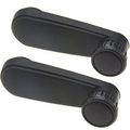 Car Window Winder Crank Handle For Vw Golf Mk2 1983-1992 191837581 Black 