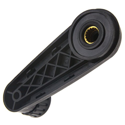 Car Window Winder Crank Handle For Vw Golf Mk2 1983-1992 191837581 Black