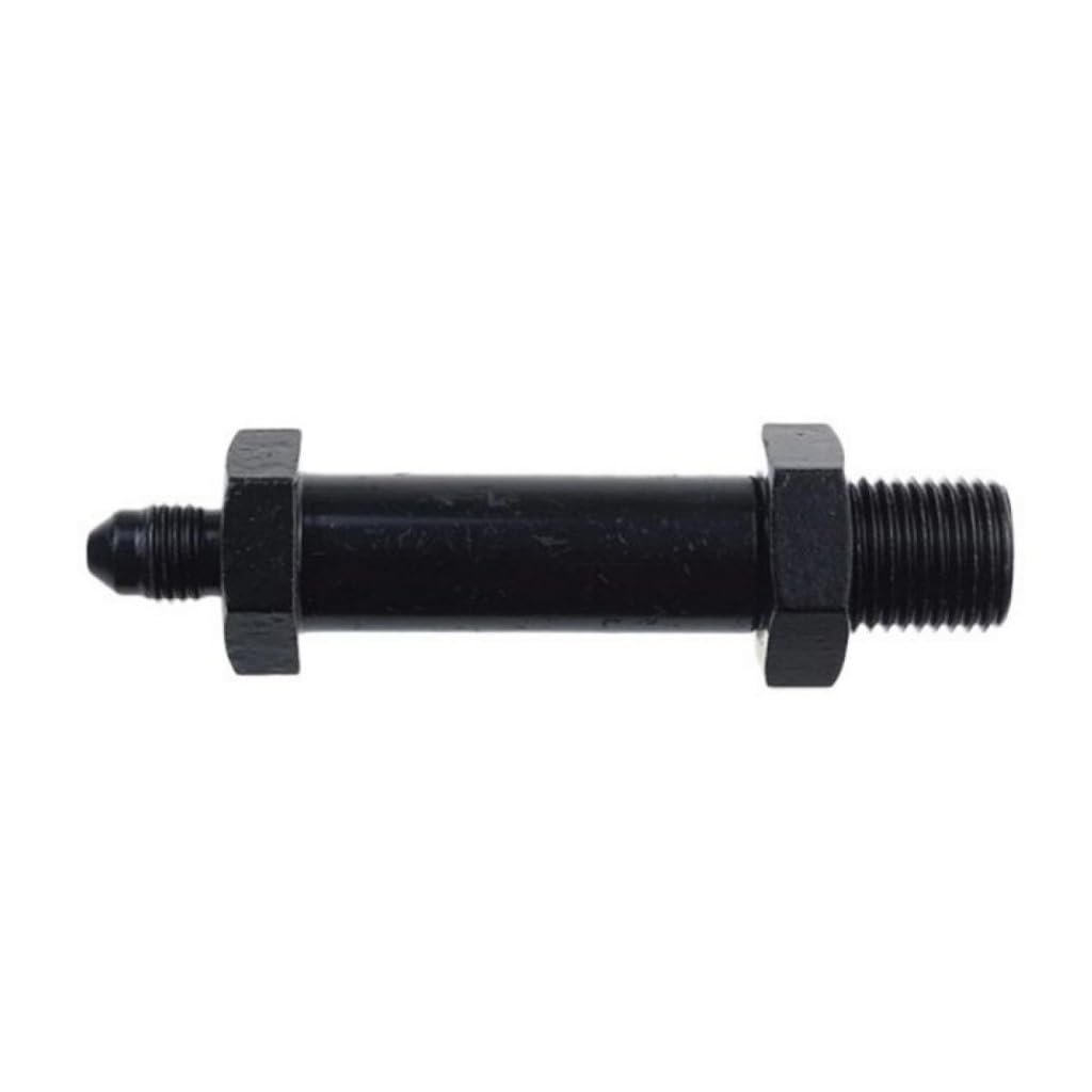 Red Horse Performance Brake Adapters Thru The Frame Fitting 04 An Male To 1 8 In Npt Female Thread Black 2 Pieces Per Package