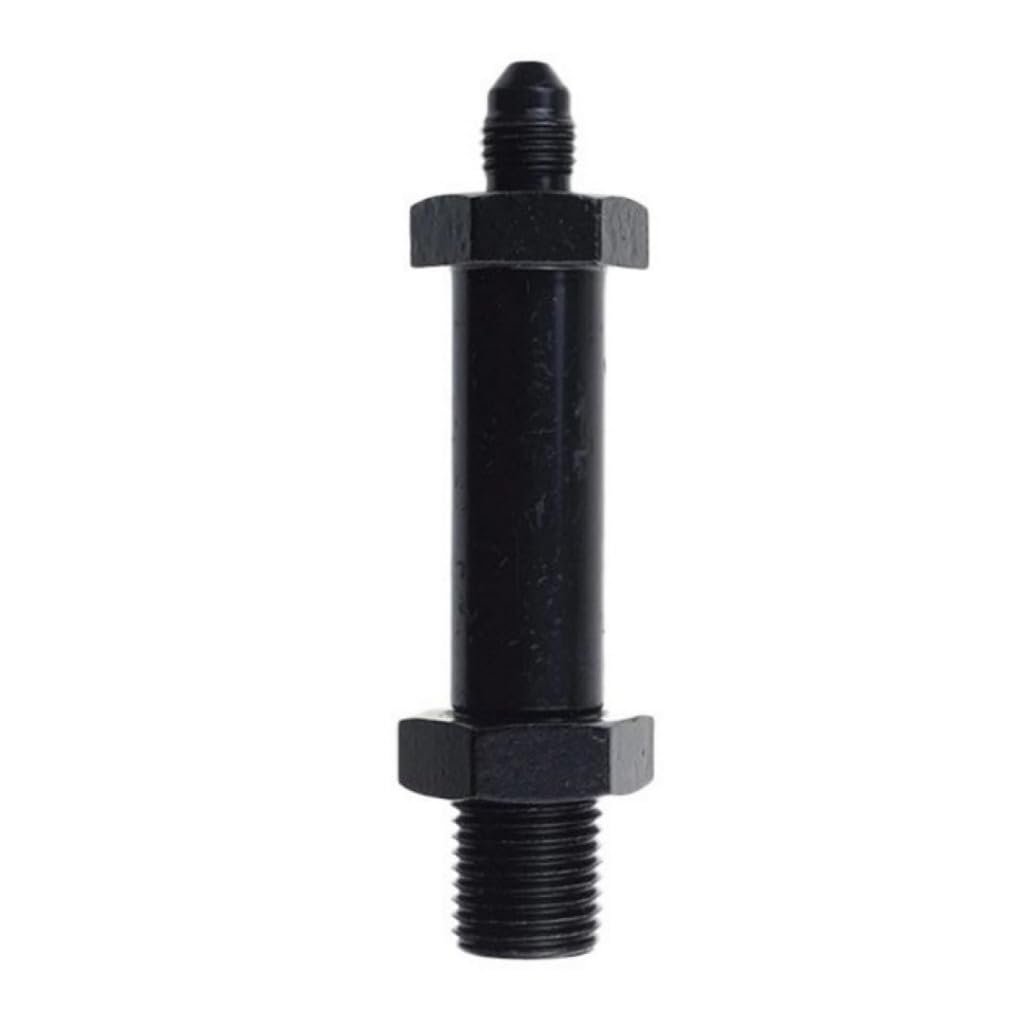 Red Horse Performance Brake Adapters Thru The Frame Fitting 04 An Male To 1 8 In Npt Female Thread Black 2 Pieces Per Package