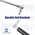X Autohaux 2pcs 23inch 200lbs Universal Gas Struts Springs Lift Supports Shocks For Pickup Truck Tonneau Covers Heavy Trailer