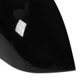 Keenso Mirror Cover Rearview Black Abs With Protective Layer And Easy Installation For Right Left Side Wing Caps Right 00 D