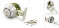 Uxcell House Bedroom Metal Round Knob Security Door Gate Lock Set W Keys