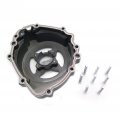 Xkh- Motorcycle Black Left Engine Stator Cover See Through Compatible With Honda 2003-2006 Cbr 600rr W Gasket B01nacdmbm