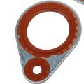 Engine Oil Pump Pickup Tube Seal For Hummer H3 2006 2007 2008 2009 2010 Rubber Square Rim 0 87 In Inside Diameter