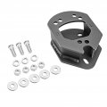 Spare Tire Carrier Spacer Kit For Jeep Wrangler Jk Tj Yj 1987 2018 Fits Up To 33 In Tires Heavy Duty Cnc Steel Black Powder 