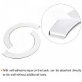 Uxcell Wall Split Flange 201 Stainless Steel Round Escutcheon Plate For 171mm Diameter Pipe 2pcs