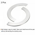 Uxcell Wall Split Flange 201 Stainless Steel Round Escutcheon Plate For 171mm Diameter Pipe 2pcs
