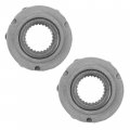 Caltric 2x Front Wheel Hub Clutch Compatible With Polaris Xpedition 325 425 4x4 2000 2001 2002