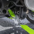 Vulcan Car Tie Down Axle Strap With Wear Pad 2 Inch X 22 4 Pack High-viz 3 300 Pound Safe Working Load 