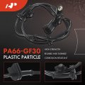 A-premium Abs Wheel Speed Sensor Compatible With Ford Models Fiesta 2011 2012 2013 Front Driver And Passenger Side Replace