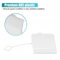 Uxcell Rear Bumper Tow Hook Cover For Mercedes Benz E-class W212 2014-2016 Eye Cap No A2128850726 White