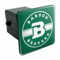 Babson College Beavers Logo Tow Trailer Hitch Cover Plug Insert 2