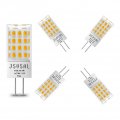 Jsvsal 4-pack Dimmable Gy6 35 Led Bulb T4 Jc Type G6 Bi-pin Base Ac Dc 12v Natural White 4000k 6w Equivalent To 50-65w G6 Gy6