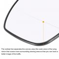 X Autohaux Car Rearview Left Right Driver Side Heated Mirror Glass Replacement W Backing Plate For Nissan Murano 2009-2014