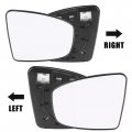 Heated Rearview Mirror Glass Replacement With Backing Plate For Nissan Murano 2009 2014 Left Right Driver Side Power Aspherical