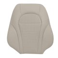 Driver Side Top Replacement Seat Cover Tan For Mercedes Benz C Class 2015 2016 2017 2018 2019 2020 2021 Perforated Microfiber 